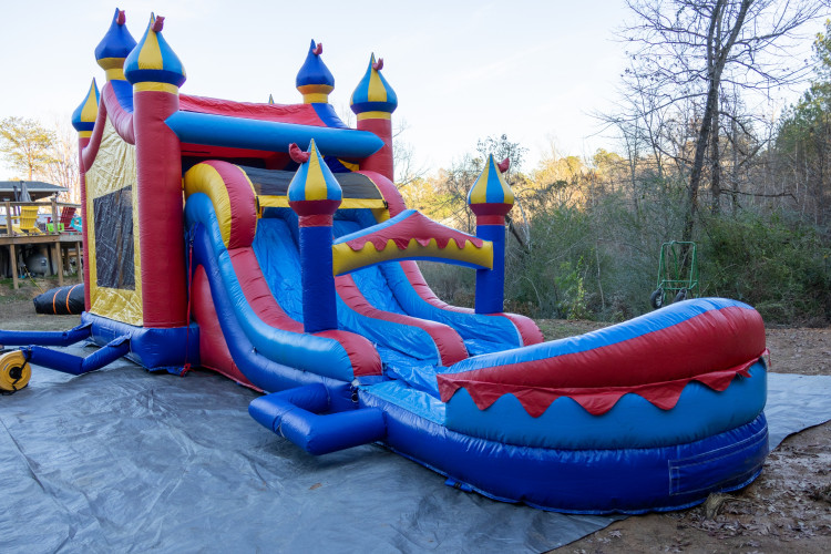 Bounce House Slide Combo (Wet)