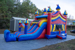 bouncy20house20combo20right20side 1701380373 1 Bounce House Slide Combo (Dry)